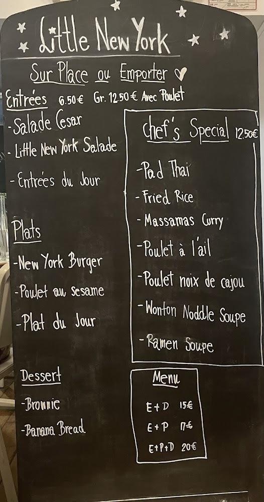 Little NEW YORK - Menu Image 2